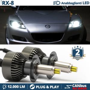 Kit LED H7 para Mazda RX-8 Luces de Cruce | Bombillas Led Canbus 6500K 12000LM