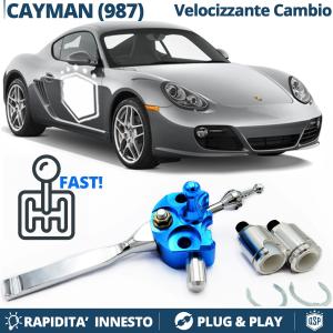 Cambio Marce Sportivo per Porsche Cayman (987) | Leva Innesto Corto Marcia Veloce Tuning