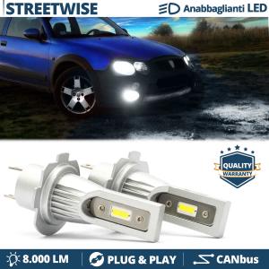 H7 LED Kit for Rover STREETWISE Low Beam | CANbus Led Bulbs White Ice 6500K 8000LM | Plug & Play