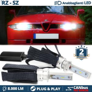Kit LED H1 pour Alfa Romeo RZ-SZ Feux de Croisement CANbus | 6500K 8000LM Plug & Play