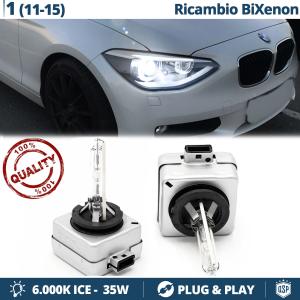 2x D1S Bi-Xenon Replacement Bulbs for BMW 1 SERIES F20/ F21 HID 6.000K White Ice 35W 