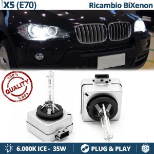 2x D1S Bi-Xenon Brenner Scheinwerferlampe für BMW X5 E70 Ersatzlampe 6.000K Weiße 35W