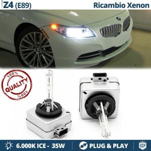 2x D1S Xenon Replacement Bulbs for BMW Z4 (E89) 09-16 HID 6.000K White Ice 35W 