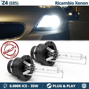 2x D2S Xenon Replacement Bulbs for BMW Z4 E85/86 HID 6.000K White Ice 35W 