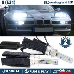 LED Kit H1 für BMW 8ER E31 Abblendlicht | LED Lampen 6500K 8000LM | CANbus, Plug & Play