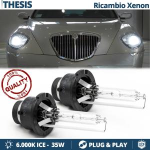 2x D2S Xenon Replacement Bulbs for LANCIA THESIS HID 6.000K White Ice 35W 