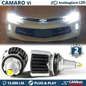 H11 LED Kit for Chevrolet CAMARO 6 Low Beam | Ice White 6500K CANbus 55W 12000LM