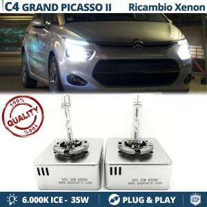 2 Ersatzlampe D5S BI XENON für Chevrolet Citroen C4 PICASSO, GRAND PICASSO 2 Weiße 6000K