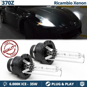 2x Ampoules Bi-Xenon D2S de Rechange pour NISSAN 370Z Lampe 6.000K Blanc Pure 35W
