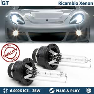 2x Ampoules Xenon D2S de Rechange pour PORSCHE CARRERA GT Lampe 6.000K Blanc Pure 35W