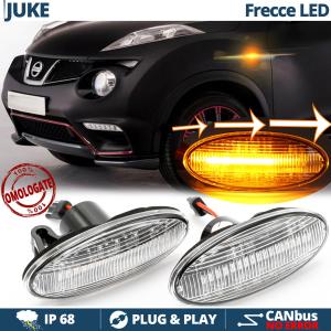 LED Side Markers for Nissan Juke F15 Sequential Dynamic  E-Approved, Canbus No Error