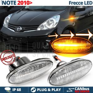LED Side Markers for Nissan Note E11 Facelift Sequential Dynamic  E-Approved, Canbus No Error