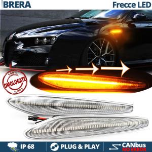 LED Side Markers for Alfa Romeo Brera Sequential Dynamic  E-Approved, Canbus No Error