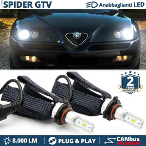 HB3 LED Kit for Alfa Romeo SPIDER, GTV Low Beam CANbus Bulbs | 6500K Cool White 8000LM