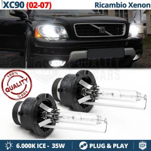 2x D2S Bi-Xenon Replacement Bulbs for VOLVO XC90 1 HID 6.000K White Ice 35W 