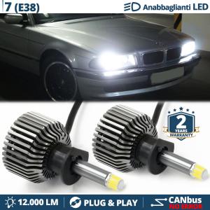 Lampade LED H1 per BMW SERIE 7 E38 Pre-Restyling Luci Anabbaglianti Bianche 12000LM CANbus 