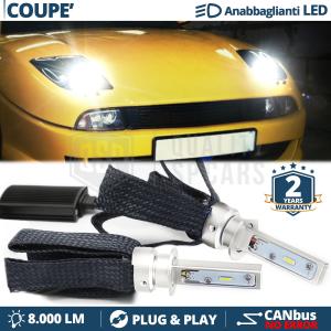 Kit Luci LED H1 per Fiat COUPÉ Anabbaglianti CANbus | Bianco Puro 6500K 8000LM