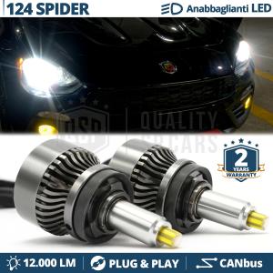 Kit LED H11 pour Fiat 124 SPIDER Feux de Croisement Ampoules LED CANbus | 6500K 12000LM