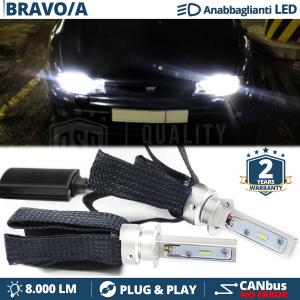 H1 LED Kit for Fiat BRAVA Low Beam CANbus | LED Bulbs 6500K 8000LM Plug & Play