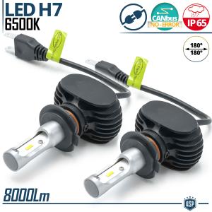 Kit LED H7 CANbus Professionale | Conversione da Lampade Alogene in Luci LED Bianche | 6500K 8000LM