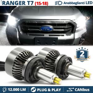 H11 LED Kit for FORD RANGER 3 T7 (15-18) Low Beam Projector | LED Bulbs CANbus 6500K 12000LM