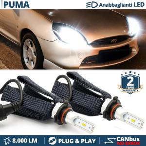 HB3 LED Kit for Ford PUMA Low Beam CANbus Bulbs | 6500K Cool White 8000LM