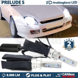 Kit Luci LED H1 per HONDA PRELUDE 5 Anabbaglianti CANbus | Bianco Puro 6500K 8000LM