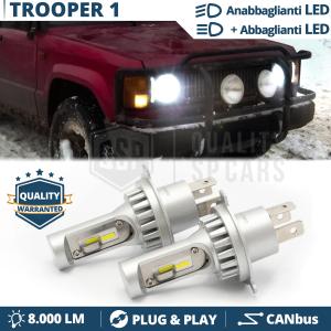 H4 Led Kit for ISUZU TROOPER 1 Low + High Beam 6500K 8000LM | Plug & Play CANbus