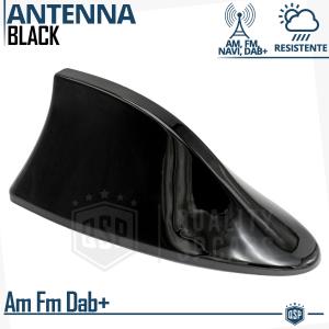Kit Trasformazione Antenna Classica Auto in ANTENNA PINNA DI SQUALO, VERA Ricezione RADIO AM-FM-DAB