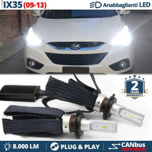 Kit LED H7 pour Hyundai ix35 (09-13) Feux de Croisement CANbus | 6500K Blanc Pur 8000LM