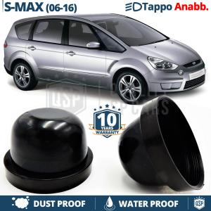 1 Deeper HEADLIGHT CLOSING CAP for FORD S-MAX I (2006-2016) Low Beam DUST WATER Cover for Kit Led Xenon installation