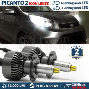 H7 LED Kit for KIA PICANTO 2 Low Beam | LED Bulbs CANbus 6500K 12000LM