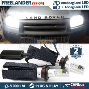 H4 Full LED Kit for LAND ROVER FREELANDER 1 97-04 Low + High Beam | 6500K CANbus Error FREE