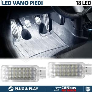2 LED Footwell Lights for MINI | Interior ICE White Lights | CANbus Error FREE