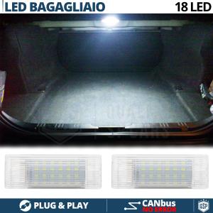 2 Luci LED Bagagliaio Per BMW | Placchette LED Luci Interni Bianco GHIACCIO | CANbus NO Errori
