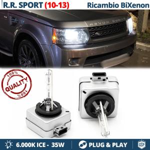 2x Bi-Xenon Replacement Bulbs for RANGE ROVER SPORT 1 FACELIFT HID 6000K White Ice 35W 