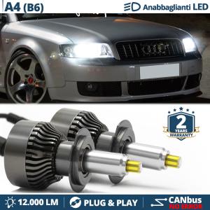 H7 LED Kit for AUDI A4 B6 Low Beam | LED Bulbs CANbus 6500K 12000LM