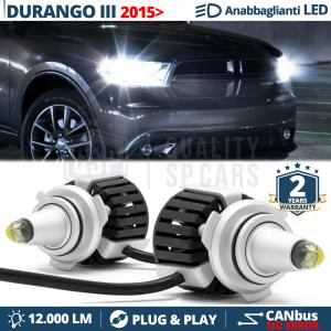 Kit LED HB3 para DODGE DURANGO 3 Facelift Luces de Cruce + Carretera CANbus | 6500K 12000LM