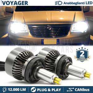H11 LED Kit for LANCIA VOYAGER Low Beam Projector | LED Bulbs CANbus 6500K 12000LM