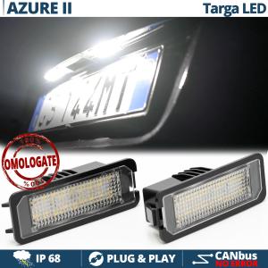 2 Éclairage Plaque Immatriculation LED pour Bentley Azure 2 CANbus Plafonnieres 18 LED 6500K