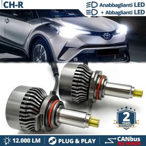 Kit LED HIR2 CANbus para TOYOTA C-HR | Luces de Cruce + Carretera 12000LM 6500K