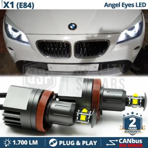 H8 LED ANGEL EYES For BMW X1 E84 | White Parking Lights 40W CANbus ERROR FREE 