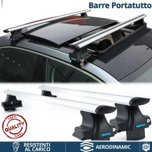 Car Roof Rack Bars for CHEVROLET AVEO, EPICA IN ALUMINUM | Aerodynamic with Anti-theft Lock