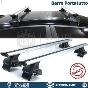 Car Roof Rack Bars for AUDI A4 B5, B6, B7, B8 IN ALUMINUM | Aerodynamic with Anti-theft Lock