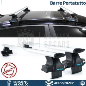 Car Roof Rack Bars for FORD ECOSPORT 2 Facelift IN ALUMINUM | Aerodynamic with Anti-theft Lock