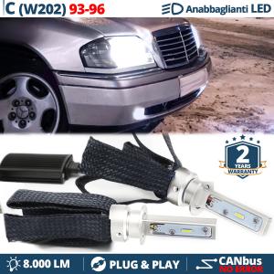 H1 LED Kit for MERCEDES C CLASS W202 93-96 Low Beam CANbus | LED Bulbs 6500K 8000LM Plug & Play