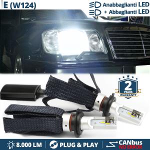 Lampade LED H4 per MERCEDES CLASSE E W124 Anabbaglianti + Abbaglianti CANbus | 6500K Bianco Ghiaccio
