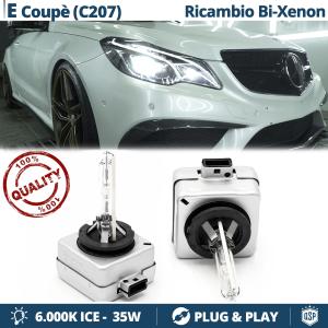2x D1S Bi-Xenon Replacement Bulbs for MERCEDES E CLASS COUPE C207 13-17 HID 6.000K White Ice 35W 