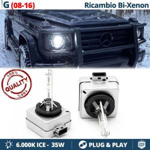 2x D1S Bi-Xenon Replacement Bulbs for MERCEDES G CLASS W463 HID 6.000K White Ice 35W 