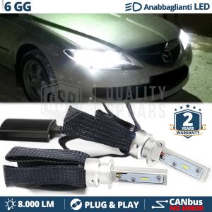 Kit Luci LED H1 per MAZDA 6 GG Anabbaglianti CANbus | Bianco Puro 6500K 8000LM